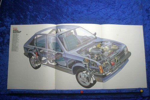 Poster opel kadett 1980 - opel,