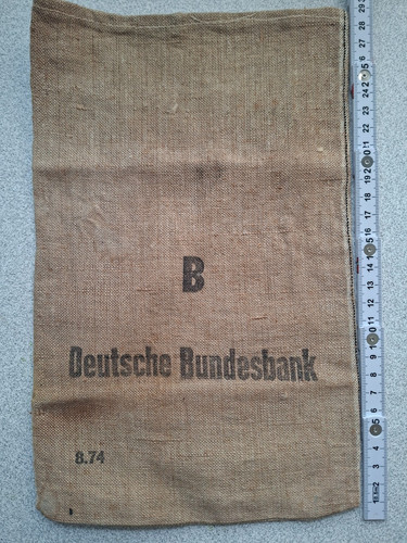 Geldbeutel geldsack leinen - geldbeutel,