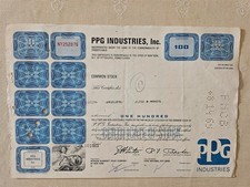 PPG INDUSTRIES, Inc. 100 SHARES (NY252576)