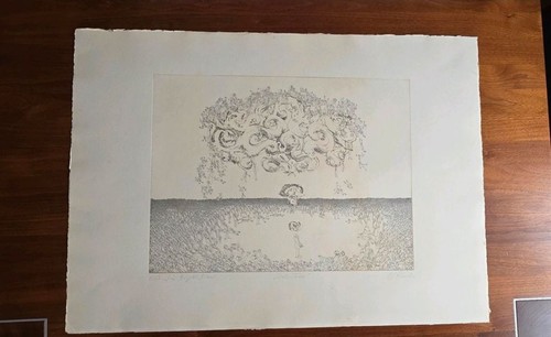 Radierung hans georg rauch - hans-georg,