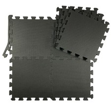 TEKONA Bodenschutzmatte Fitness Set Puzzlematte Fitnessgerät Sport Puzzle 18x 