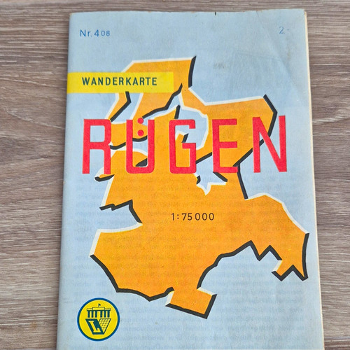 Wanderkarte rügen 408 - wanderkarte, nr.