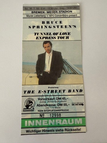 Bruce springsteen tunnel of - bruce,