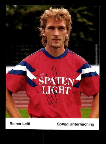 Reiner leitl autogrammkarte - leitl,