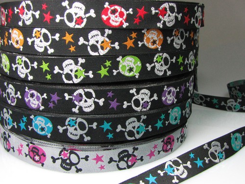 Webband skull cooles band - 1m,