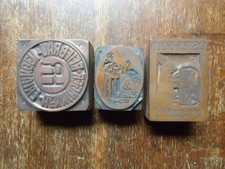 Alte Druckstöcke Bier Werbung Henninger Reifebräu Erlangen