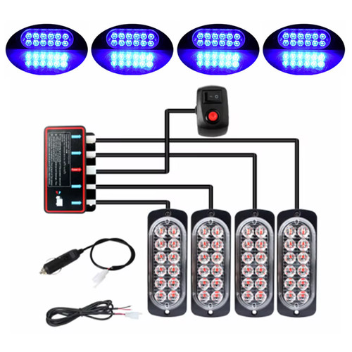 4stk frontblitzer 12led - 4stk,