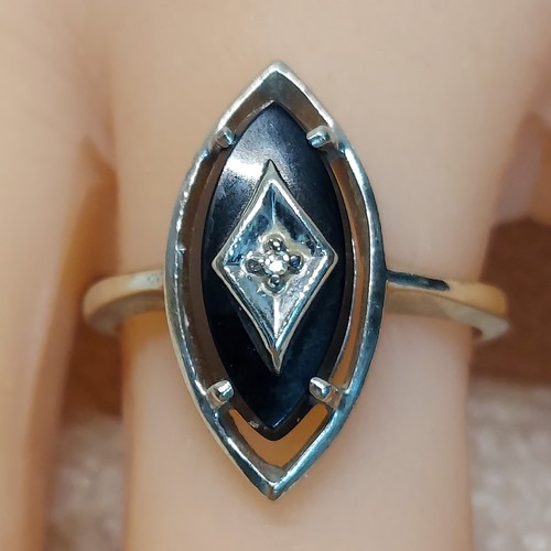 10k gold schwarzer onyx - 10k,