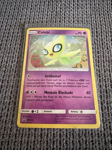 Pokémon celebi sm224 black - pokémon,