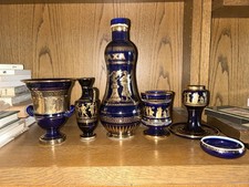 5 Stück alte gold vergoldete