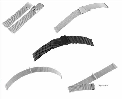 Mesh band milanaise metall - milanaise,