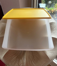 Tupperware  Gefrierdose, Eiskristall 3 Liter  mit gelben Deckel NEUWERTIG