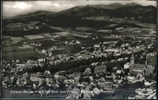 Zwiesel Niederbayern Fliegeraufnahme Arber Silberberg