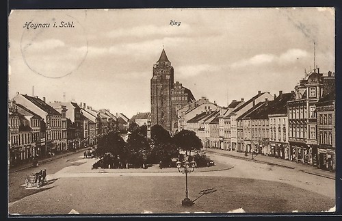 Ansichtskarte haynau schl - ansichtskarte,