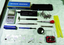 Set Juwelier Goldschmiedewerkzeuge Diamanttester Edelsteine