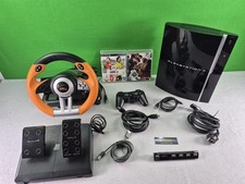 Sony Playstation 3 PS3 Big Fat 160GB CECHP04 + Lenkra. + 2 Controller+ 2 Spiele