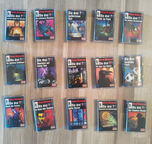 15x die drei fragezeichen - ???,