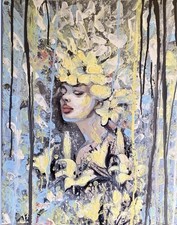 Abstract Woman Portrait