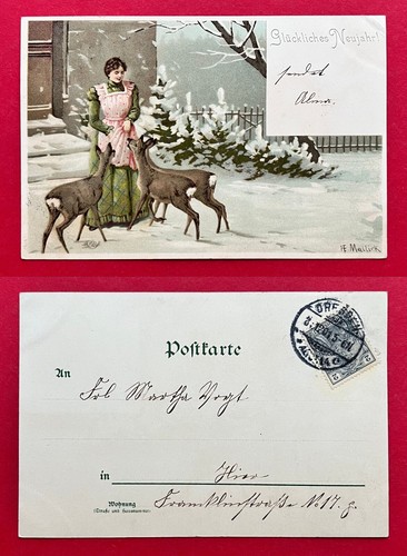 Litho glückwunsch von - glückwunsch,