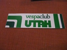 vespaclub UTAH  Aufkleber, Sticker