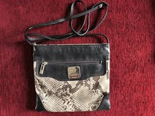 Medici, schöne, hochwertige Tasche, schlangen Optik