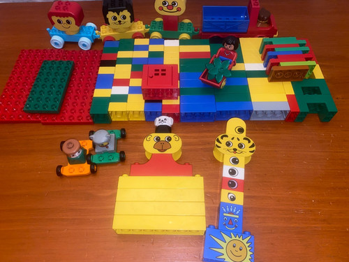 Konvolut lego duplo - duplo, platten