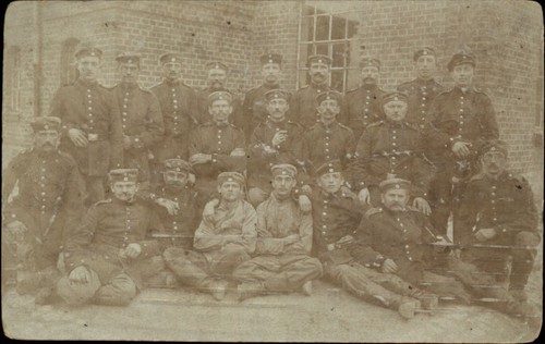 Wwi rppc german - wwi, soldiers
