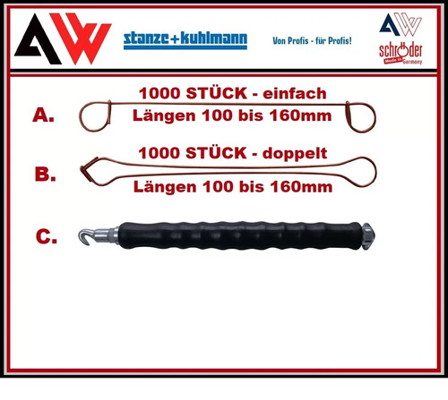 1mm betonbindedraht einfach - betonbindedraht, /