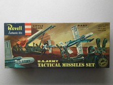 REVELL 1/40 "U.S. ARMY TACTICAL MISSILES SET", VINTAGE- BAUSATZ  mit OVP-SELTEN