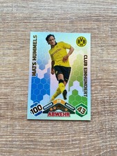 Match Attax 10/11 - 346 - MATS HUMMELS - Club Einhundert