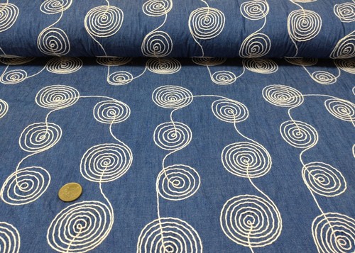 Jeans circles blau mit - jeans,