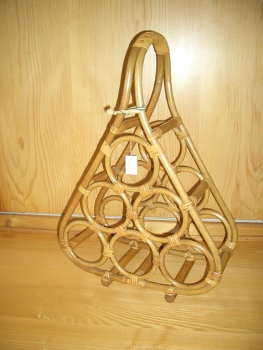 Flaschenregal leer rattan - leer, 6-er