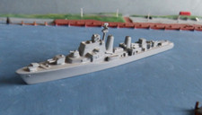 Wiking Metall Modell - 1:1250 : Zerstörer Halland Klasse - schwedische Marine