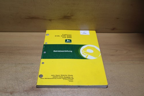 John deere traktoren 8100 - deere,