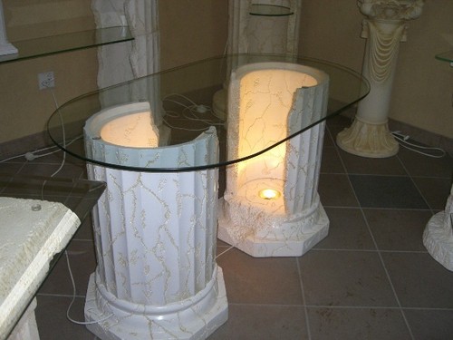 Ovaler couchtisch - ovaler,