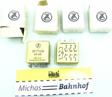 4x Kammrelais Zettler AZ-425 OVP Neu å