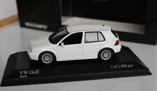 MINICHAMPS  1:43 VW GOLF 4 WEISS  ab 1998  BBS  RECARO SITZE  SEHR SELTEN