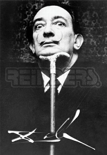 Dali selbstportrait poster - dali, selbstportrait,
