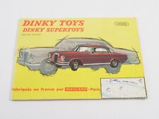Katalog Dinky Toys Frankreich