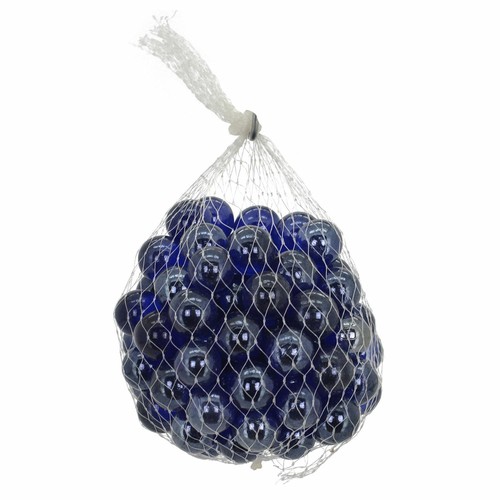 Glaskugel vitreous blau - -,