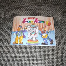 Stickeralbum Heft 90er, Beklebt, 90s Aufkleber, 16 Seiten 