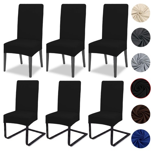 Stuhlhussen 6er set stretch - stuhlhussen,