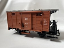 LGB 4030 Gedeckter Güterwagen, Waggon, Braun, Spur G, Lehmann, OVP, #A25