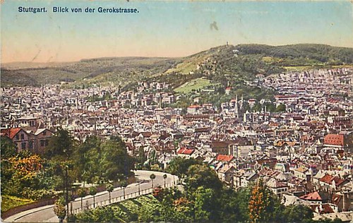 Stuttgart panorama - stuttgart,