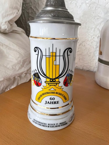 Bierkrug jahre brauerei - bierkrug, 60