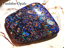 134ct. Einmaliger GEM Koroit Opal Leuchtend Blau-Grün-Gold Flashfire-Opals