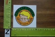 Alter Aufkleber Sport Mode Augenoptiker Kinderbrille Spruch Ich mag meine Brille