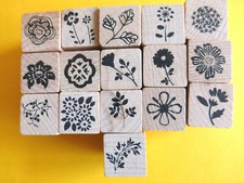 Motivstempel Stempel Blumen,Blätter &co ca:20x20mm Kartengestaltung Motivauswahl