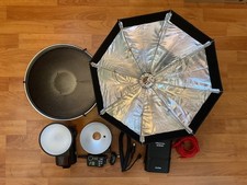 Aufsteckblitz Walimex Light Shooter 360 mit Zubehör