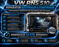 Rns 510 reparatur boot - vw,